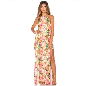 SMYM tutti frutti maxi dress